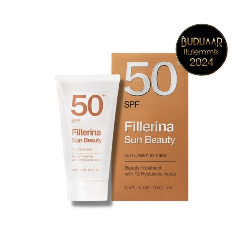 Fillerina Sun Beauty päikesekaitsekreem näole SPF 50+, 50ml