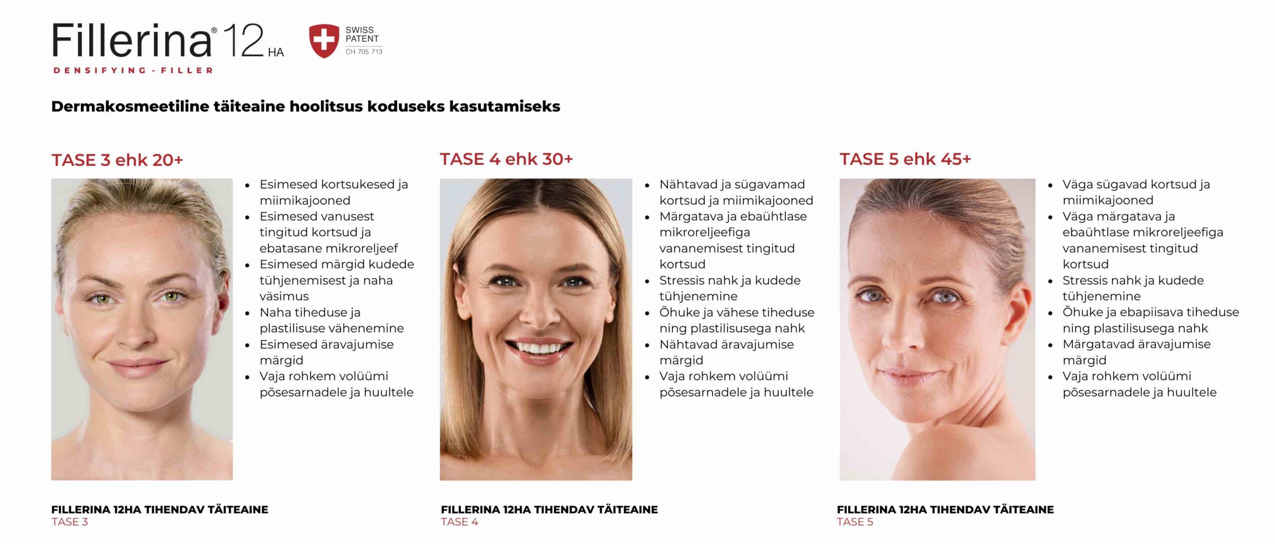 fillerina tasemed 3 4 5 